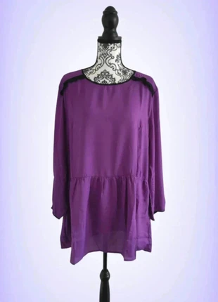 Longue tunique voile léger taille 50, merk: Blancheporte, staat: Nieuw met prijskaartje, maat: 5XL / 50 / 22, € 5,00, € 5,95 inclusief Kopersbescherming