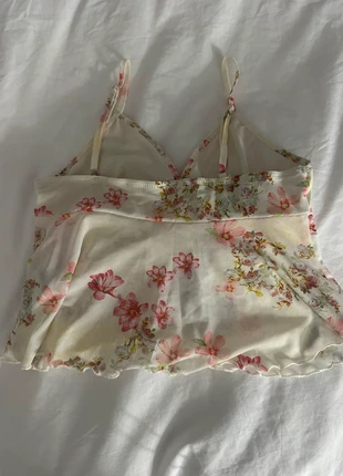 Super cute floral cami babydoll pretty party top viral and flattering adjustable straps, brand: NO LABEL, condition: New without tags, size: XS / UK 4-6, £8.00, £9.10 includes Buyer Protection