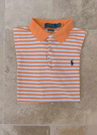 Polo Ralph Lauren homme S classic fit pima coton corail rayures blanches logo marine, marke: Ralph Lauren, zustand: Neu, größe: S, 29,99 €, 32,19 € beinhaltet Vinted-Käuferschutz Pro