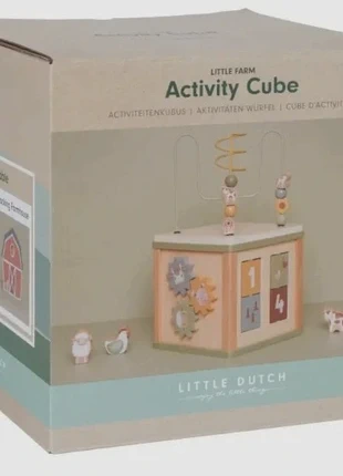 Nieuw in doos. Activiteiten kubus little duch, merk: Little Dutch, staat: Nieuw met prijskaartje, maat: 12-18 maanden / 80 cm, € 33,00, € 35,35 inclusief Kopersbescherming