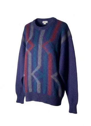 Vintage 80s Purple Geometric Knit Jumper XL, marque: Vintage Dressing, état: Très bon état, taille: XL, 49,90 €, 53,10 € Protection acheteurs (Pro) incluse