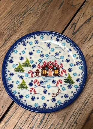 Bolesławiec Vena talerz 19 cm Unikat!, merk: BOLESLAWIEC, staat: Nieuw zonder prijskaartje, € 23,00, € 24,85 inclusief Kopersbescherming