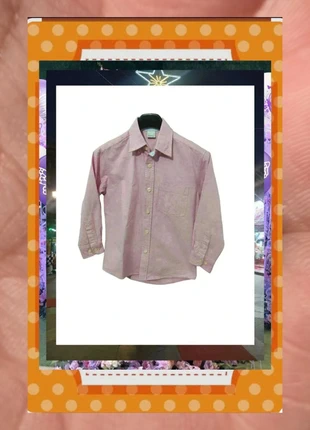 Fina y elegante camisa de niño en precioso color rosa pastel usada en una sola ocasión 🪁, marque: BTS, état: Très bon état, taille: 6 ans / 116 cm, 4,99 €, 5,94 € Protection acheteurs incluse