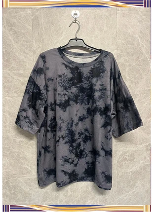 Camiseta tie dye Shein gris, marca: Shein, estado: Novo sem etiquetas, tamanho: S / 36 / 8, €3.00, €3.85 inclui Proteção do Comprador