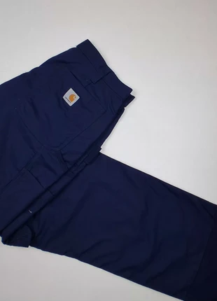 Carhartt Work Pant – Navy – Maat 34x30, merk: Carhartt, staat: Nieuw zonder prijskaartje, maat: L, € 60,00, € 63,70 inclusief Kopersbescherming Pro