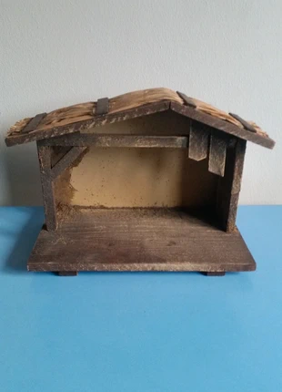 Vintage kerst stalletje kerststalletje zonder figuren, merk: merkloos, staat: Heel goed, € 14,95, € 16,40 inclusief Kopersbescherming