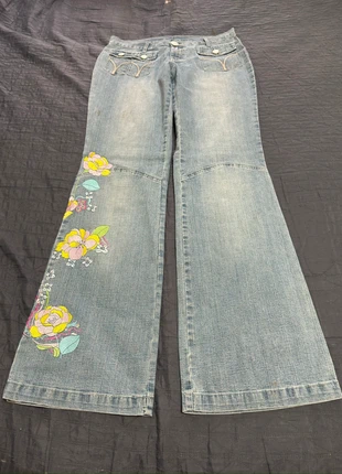 Vintage Denim Baggy Bootcut Fit Workpants Jeans Y2K American Hip-hop Skater Style Fit, merk: Japan Style, staat: Heel goed, maat: L / 40 / 12, € 34,99, € 37,44 inclusief Kopersbescherming