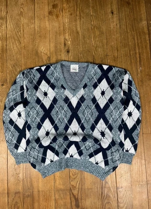 Pull maille vintage motifs carreaux multicolore Made in England M, marque: Vintage Dressing, état: Bon état, taille: M, 11,20 €, 12,46 € Protection acheteurs (Pro) incluse