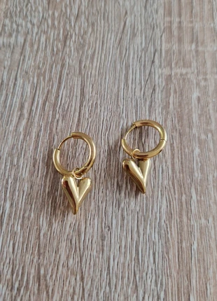 Oorbellen met hartjes - Stainless steel, merk: My Jewellery, staat: Nieuw zonder prijskaartje, € 5,00, € 5,95 inclusief Kopersbescherming