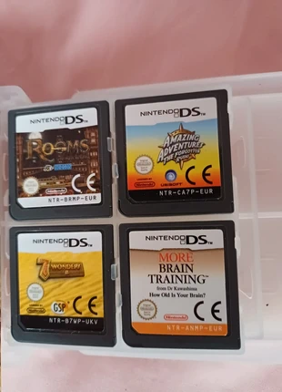Nintendo DS games, 4 in a plastic carrying case, 1 with instruction booklet, condition: Very good, £7.00, £8.05 includes Buyer Protection