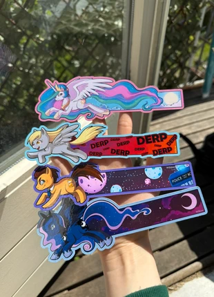 My Little Pony boekenlegger set van 4, marca: My Little Pony, estado: Muito bom, €6.95, €8.00 inclui Proteção do Comprador