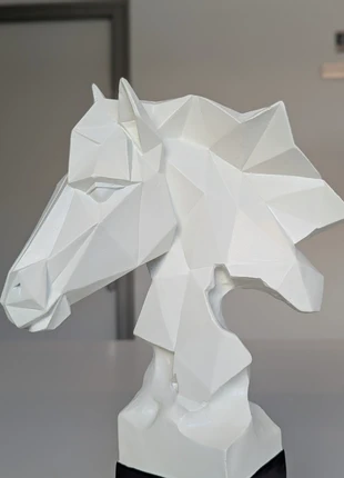 Statue sculpture cheval équitation résine décoration cadeau type Orlinski street art pop Noël, estado: Novo com etiquetas, €45.00, €47.95 inclui Proteção do Comprador