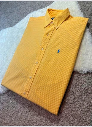 Chemise jaune à manches longues – Polo Ralph Lauren 310N, marca: Ralph Lauren, estado: Muy bueno, tamaño: L, 32,11 €, 34,42 € Protección al comprador Pro incluida