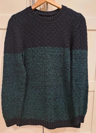 Warm bicolor Sweater – Unisex Style; RetroStyle, marca: Vintage Dressing, estado: Novo sem etiquetas, tamanho: M, €25.90, €27.90 inclui Proteção do Comprador