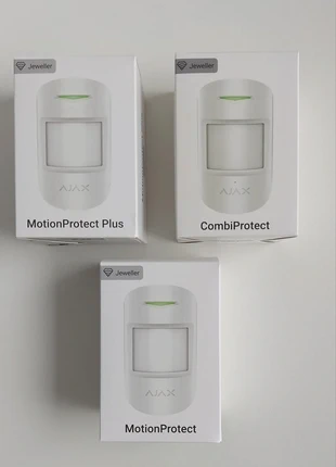 Détecteurs Ajax – MotionProtect / MotionProtect Plus / CombiProtect – Neufs, marque: Ajax, état: Neuf avec étiquette, 45,00 €, 47,95 € Protection acheteurs incluse
