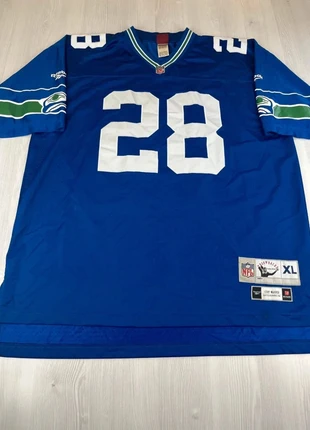 Maillot NFL Classic Throwback Seehawks Warner 28 Vintage Reebok Taille XL, marke: Reebok, zustand: Sehr gut, größe: XL, 29,00 €, 31,15 € beinhaltet Vinted-Käuferschutz Pro