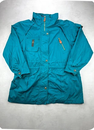 Parka Veste Venezia Bleu Canard Vert T.M Homme Vintage 90s Coupe-Vent Mi-Saison, marque: Vintage Dressing, état: Très bon état, taille: M, 29,90 €, 32,10 € Protection acheteurs (Pro) incluse