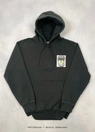 Pull Obey Noir imprimé coupe Large Hoodie Oversize Sweatshirt - Taille S #1391, brand: Obey, condition: Very good, size: S, €49.00, €52.15 includes Buyer Protection Pro