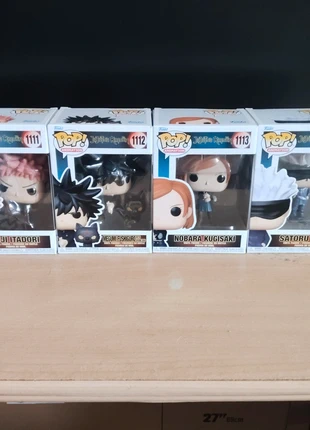Pack Funko Pop Jujutsu Kaisen, merk: Funko, staat: Heel goed, maat: Prematuur, tot 44 cm, € 32,00, € 34,30 inclusief Kopersbescherming
