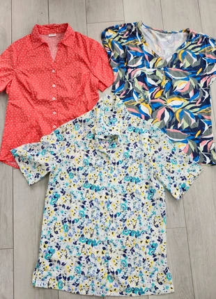 Lot 3 blouses manches courtes neuves Damart taille 36, marke: Damart, zustand: Neu, größe: S / 36 / 8, 4,00 €, 4,90 € inklusive Vinted-Käuferschutz