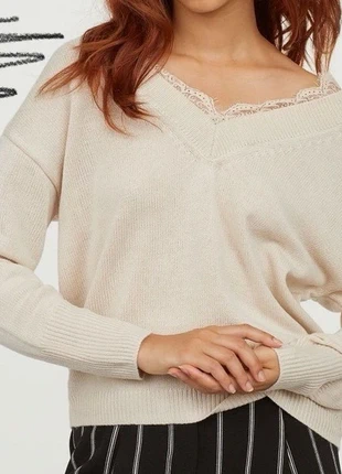Pull beige H&M, marque: H&M, état: Très bon état, taille: S / 36 / 8, 9,00 €, 10,15 € Protection acheteurs incluse