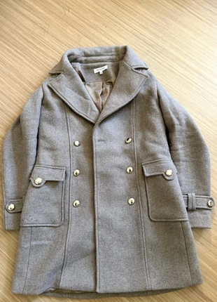 Manteau / trench femme en laine Morgan gris - M, brand: Morgan, condition: Very good, size: M / 38 / 10, €30.00, €32.20 includes Buyer Protection