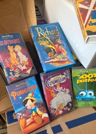 Lot 7 vhs dessins animés, estado: Bueno, 2,49 €, 3,31 € Protección al comprador incluida