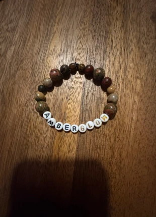 Amberglow bracelet, merk: Handmade, staat: Nieuw zonder prijskaartje, € 8,00, € 9,10 inclusief Kopersbescherming