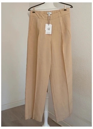 Magnifique Pantalon Femme En Lin Mélangé & Other Stories- Beige T40, merk: & Other Stories, staat: Nieuw met prijskaartje, maat: L / 40 / 12, € 35,00, € 37,45 inclusief Kopersbescherming