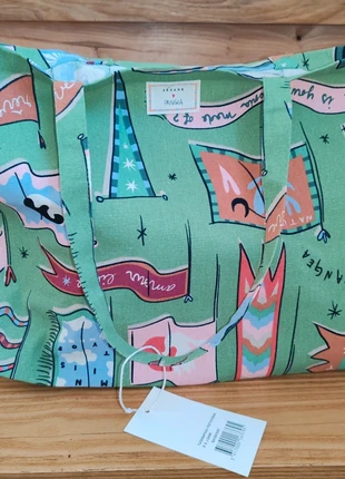 Totebag Sézane x Pangea, brand: Sézane, condition: New with tags, €15.00, €16.45 includes Buyer Protection