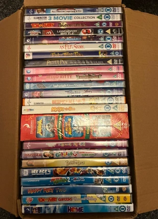 Box of brand new kids DVDs, condition: New, £7.00, £8.05 includes Buyer Protection