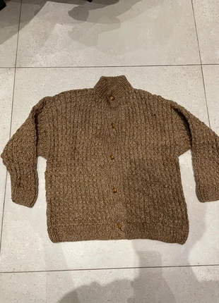 Cardigan en laine marron Aran marron taille L, marque: Aran Crafts, état: Très bon état, taille: L / 40 / 12, 55,00 €, 58,45 € Protection acheteurs incluse