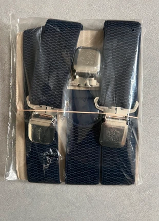 Bretels donkerblauw - nieuw in verpakking, staat: Nieuw met prijskaartje, € 5,00, € 5,95 inclusief Kopersbescherming