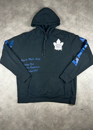 Sweat pull à capuche vintage oversize noir homme Taille L officiel logo bleu hockey coton, marque: Vintage Dressing, état: Très bon état, taille: L, 25,00 €, 26,95 € Protection acheteurs incluse