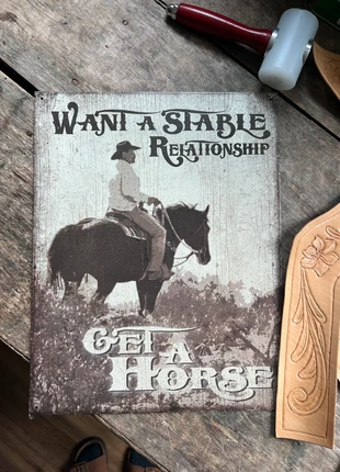 Affiche métal, brand: Western, condition: Very good, €12.00, €13.30 includes Buyer Protection