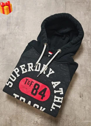 Hoodie Superdry Track & Field noir taille S / S1, brand: Superdry, condizioni: Ottime, taglia: S, €19.90, €21.60 include la Protezione acquisti