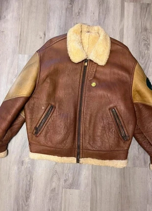 Bomber aviation B-3 Sisley genuine leather jacket made in Italy taille M, marque: Sisley, état: Très bon état, taille: M, 435,00 €, 457,45 € Protection acheteurs incluse