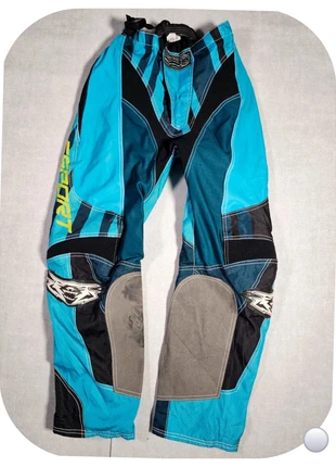 Pantalon Wulfsport Moto turquoise/noir taille 30 – Vintage 90’s/2000’s, collector old school, merk: wulfsport, staat: Heel goed, maat: XS, € 39,00, € 41,65 inclusief Kopersbescherming Pro