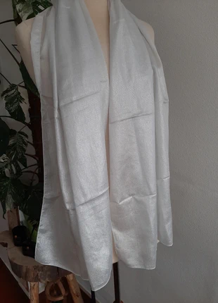 Sjaal metallic zilver / glitterdraad Nieuw, staat: Nieuw zonder prijskaartje, € 5,99, € 6,99 inclusief Kopersbescherming