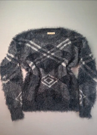 Pull d’hiver - sweat col rond chaud à poils tout doux gris - Taille L, marca: Vintage Dressing, estado: Muito bom, tamanho: L / 40 / 12, €11.90, €13.20 inclui Proteção do Comprador