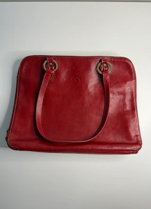 Katana sac en cuir rouge – porte-documents / cabas vintage / très bon état, marque: Katana, état: Bon état, 11,99 €, 13,29 € Protection acheteurs incluse