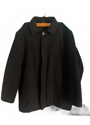 Black Wool Blend Men’s Coat – Size XL (UK 46–48), brand: Y.O.U, condition: Good, size: XL, £25.00, £26.95 includes Buyer Protection