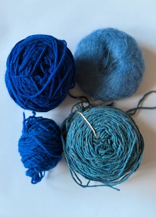 Lot de laine bleu, marque: kremke, état: Très bon état, 2,00 €, 2,80 € Protection acheteurs incluse