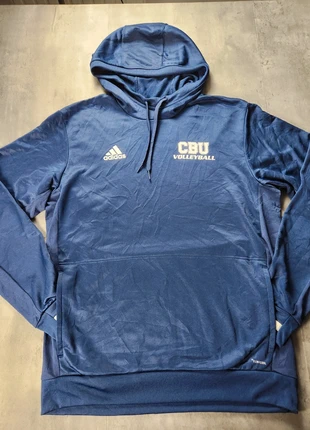 Adidas – Sweat Hoodie à capuche bleu CBU Volleyball – Taille L, brand: adidas, condition: Very good, size: L, €15.00, €16.45 includes Buyer Protection