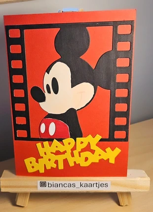 Handgemaakte kaart, merk: Disney, staat: Nieuw met prijskaartje, € 2,25, € 3,06 inclusief Kopersbescherming