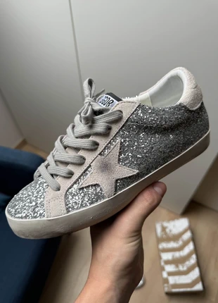 Golden Goose Superstar argentées paillettes - Taille 38, marca: Golden Goose, estado: Nuevo con etiquetas, tamaño: 38, 180,00 €, 189,70 € Protección al comprador incluida