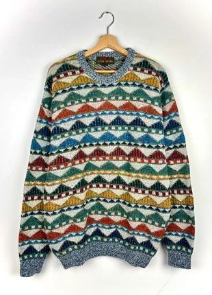 Maglione Pullover 80s 90s Vintage Sweater Boxy Classic Grandpa Grandma Knitwear, marque: Vintage Dressing, état: Très bon état, taille: XL, 25,00 €, 26,95 € Protection acheteurs incluse