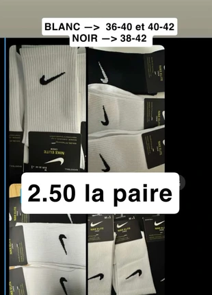 Nike chaussette, marque: Nike, état: Neuf avec étiquette, taille: Taille unique, 2,50 €, 3,33 € Protection acheteurs incluse