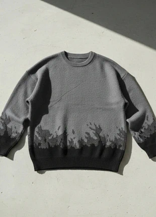 Pull Gris Foncé Motif Floral – Streetwear / Oversize / Trendy / Cozy, marque: Maison Solène Rosefield, état: Très bon état, taille: M, 49,90 €, 53,10 € Protection acheteurs incluse