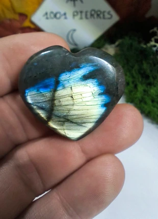 Cabochon coeur labradorite, brand: labradorite, condition: Very good, €7.00, €8.05 includes Buyer Protection Pro